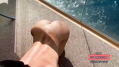 Hot MILF with big boobs terrific shagging on cruise ship